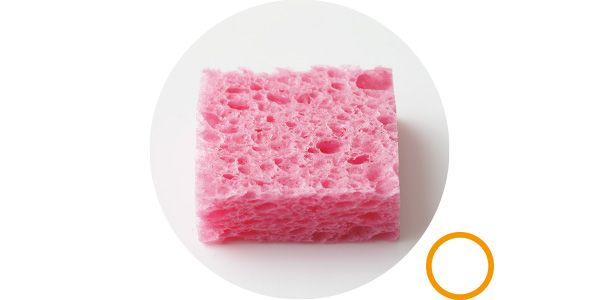 02：オルビス 粘度の低い液のおかげか、ある程度の高さが出ている。でも全体がふっくらしているとはいえない。評価：丸