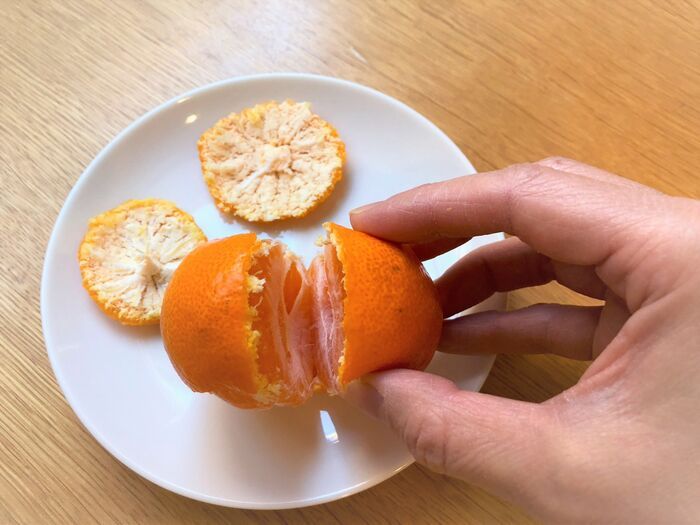 農水省が紹介した『みかんのむき方』がおもしろい！絶対やりたくなるむき方4選♡家族で楽しんで♪