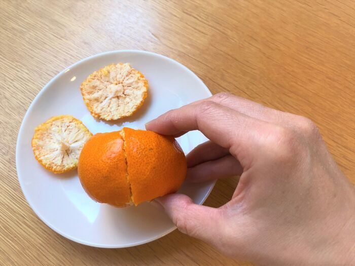 農水省が紹介した『みかんのむき方』がおもしろい！絶対やりたくなるむき方4選♡家族で楽しんで♪