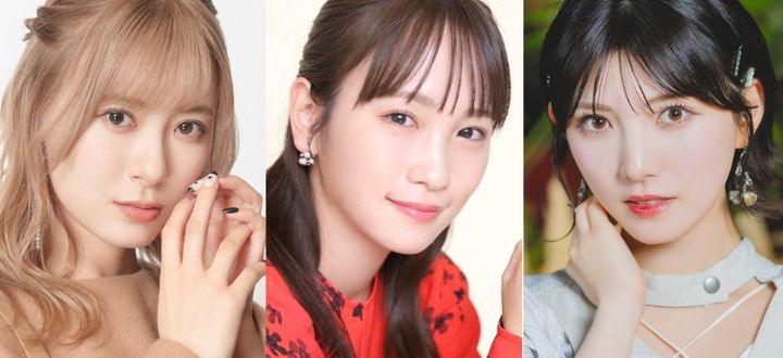 （左から）生田衣梨奈、川栄李奈、岡田奈々 クランクイン！ width=