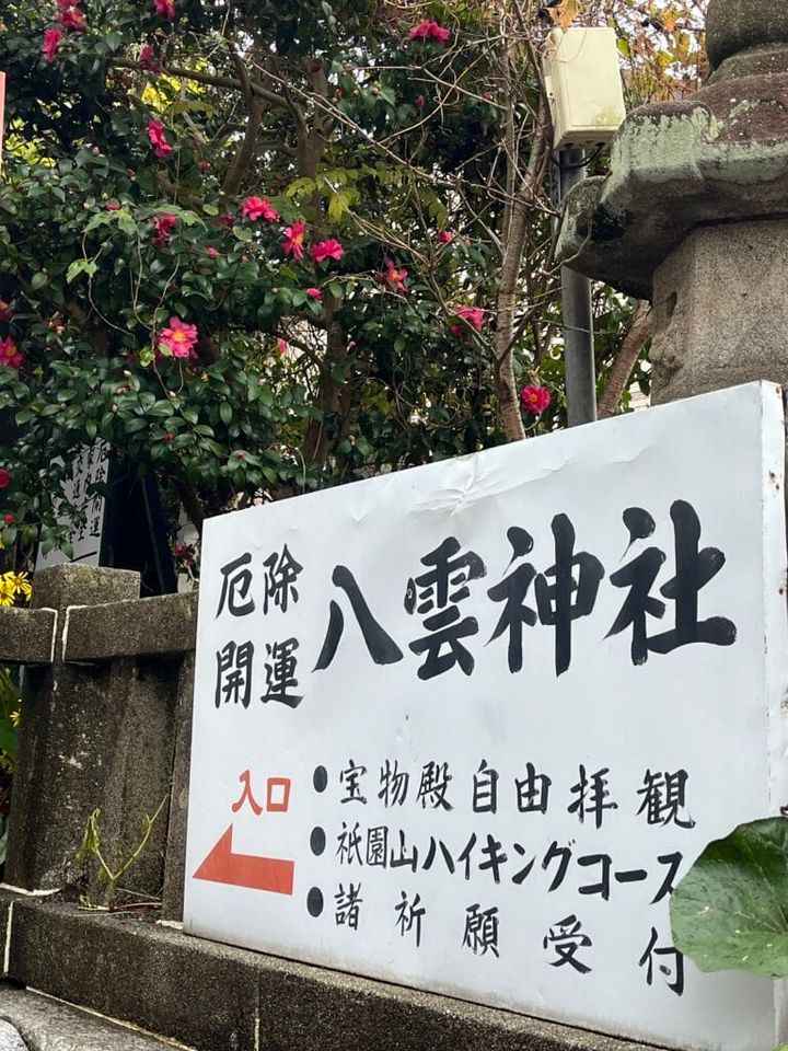 厄除けでお世話になっている「八雲神社」