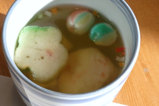 連歌屋珈琲 開運ランチ お吸い物