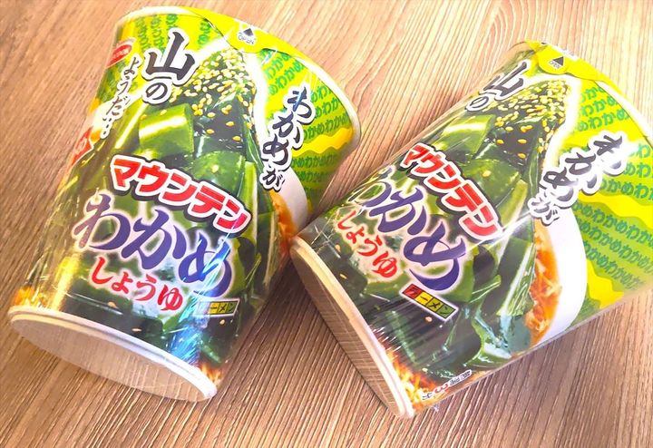 「タテロング マウンテンわかめラーメン しょうゆ」