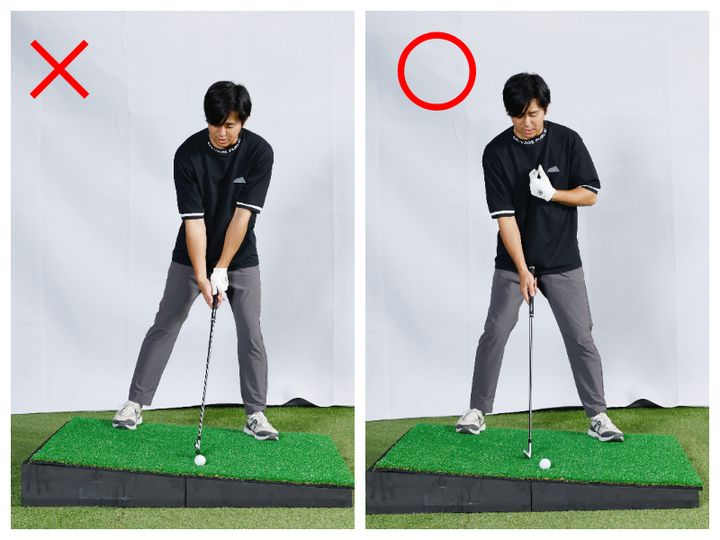 ドライバーが飛ばないなら「左ツマ先前」にボールを置こう！苦手克服レッスン