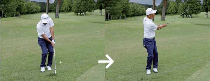 アイアンをしっかりミートするコツ！分厚い当たりするには手首の角度が重要