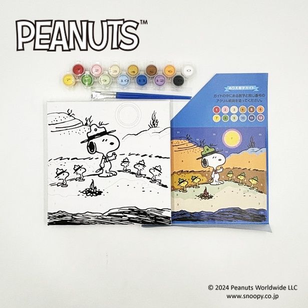 ぬり絵ガイドを見ながら進められる