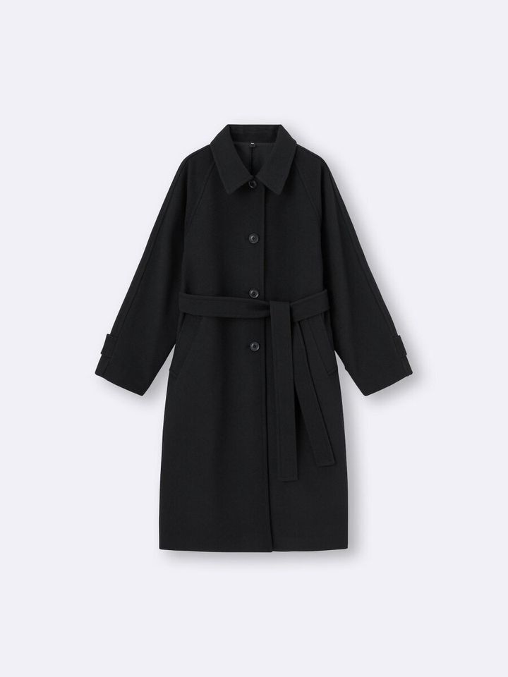 gu大人女性おすすめコージーメルトンバルマカーンコート