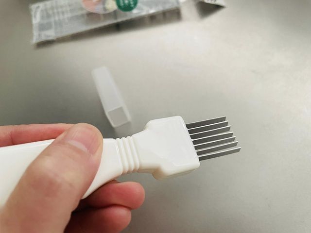 ダイソー ネギカッター 手に馴染むハンドル