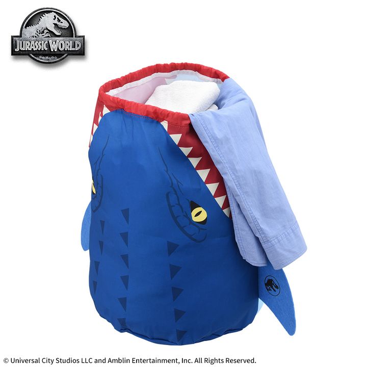 ジュラシック・ワールド プラチナムザッカストレージバッグ（使用イメージ）