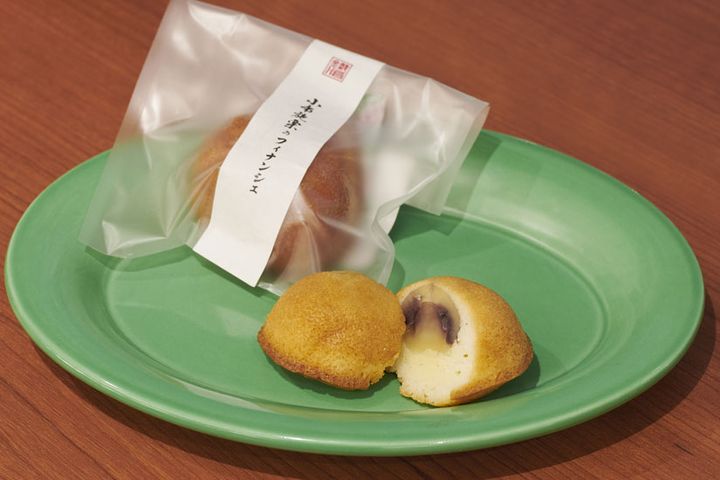 「小布施栗のフィナンシェ」296円