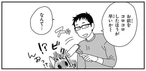 犬に冗談は通じない？うちの子がコロコロを嫌がる理由 (C)らくだ／KADOKAWA