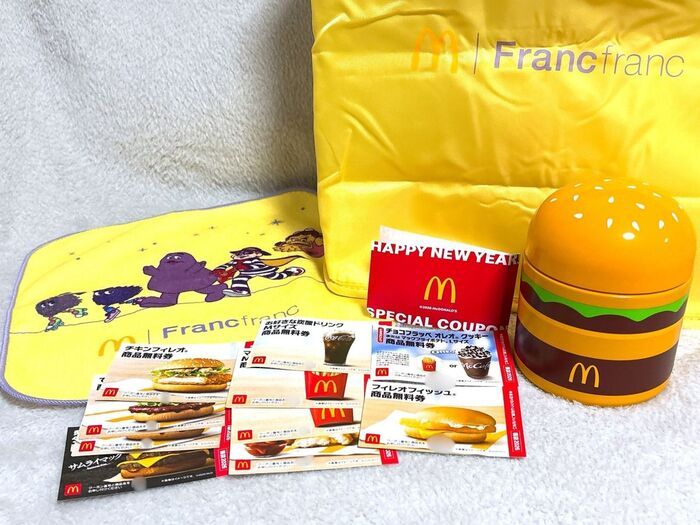 即完売『マクドナルド×Francfranc福袋』の中身を全公開♡「今年はぶっちゃけどうだった？」正直、残念だったことも…！？