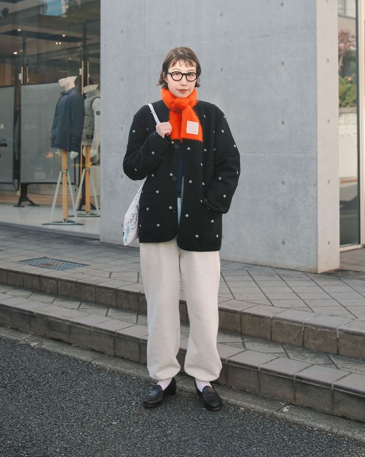 ハイセンスな“マフラー”スタイル5選。防寒とおしゃれを両立させる優れもの【TOKYO SNAP】