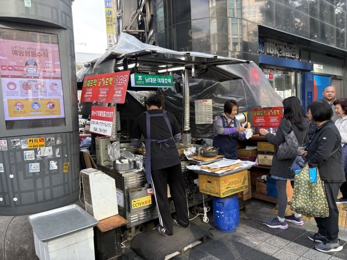 南大門野菜ホットク 外観