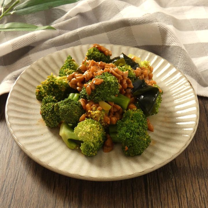 第1位「5分で完成！ブロッコリーの納豆わかめ和え」