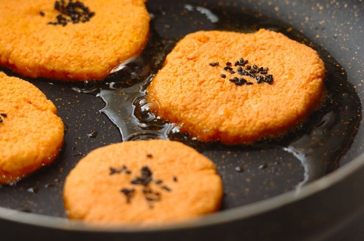 ニンジン餅の作り方3