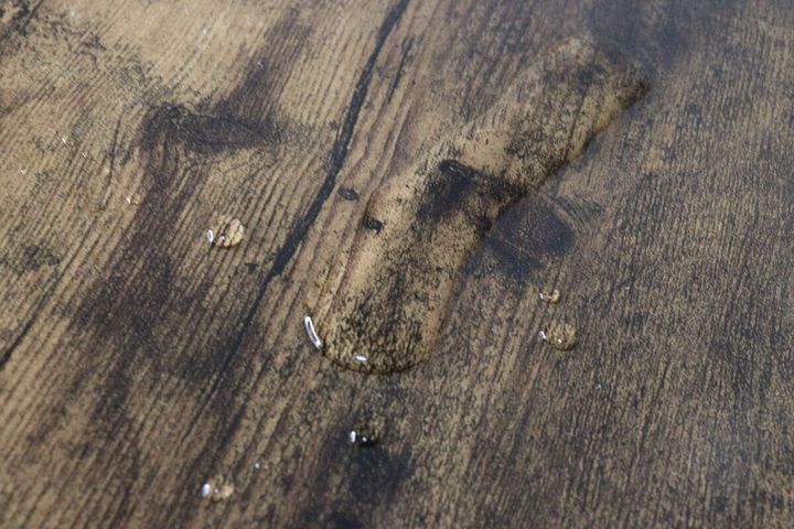 吸水ツイストパイルクロスード 使用前