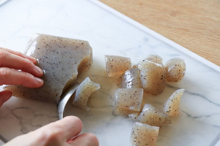 なすとこんにゃくの甘辛煮