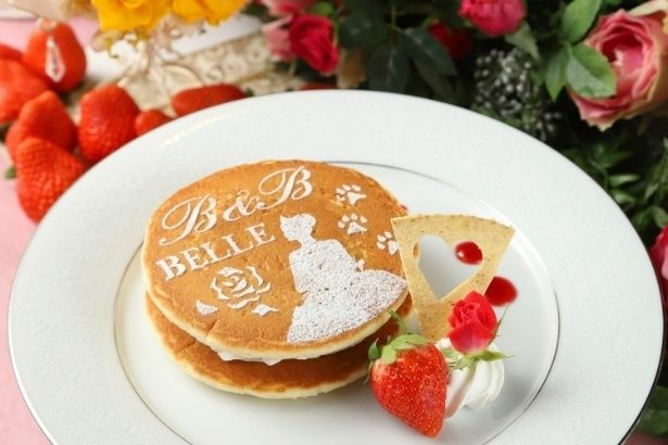 「真実の愛が実る 苺のパンケーキ」(1200円)