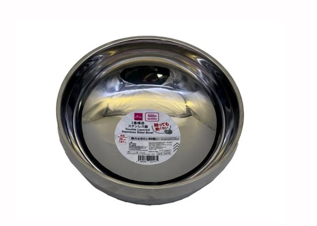 ダイソー ２重ステンレス器