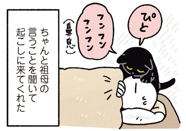 起こしに来てくれた （C）AKR／KADOKAWA