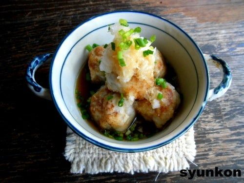 「揚げだし里芋」レシピ