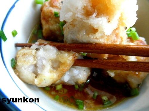 「揚げだし里芋」レシピ