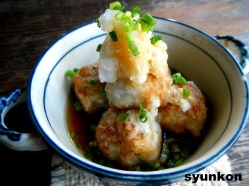 「揚げだし里芋」レシピ