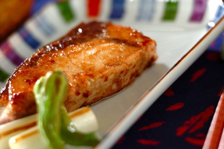 ブリの麺つゆバターソテー