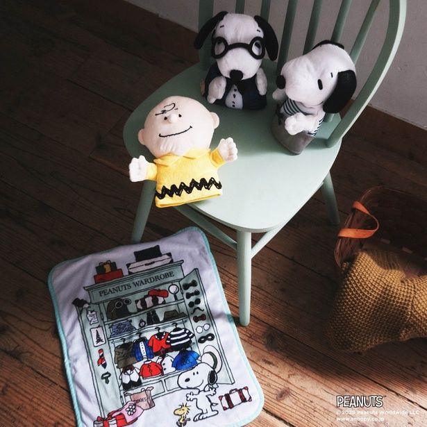 「パペット」(各3520円)、「ブランケット」(2750円)