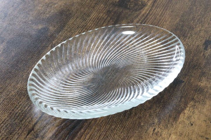 セリア ガラス 皿 高見え 食器