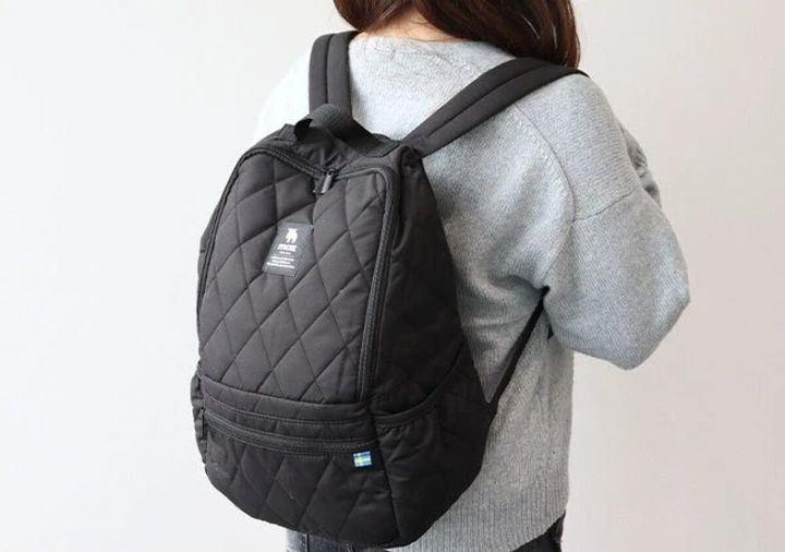 moz QUILTING BACKPACK BOOK Special Package試着