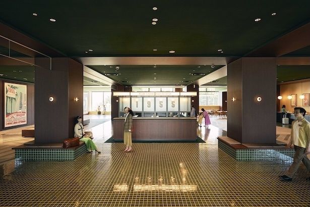 「1955 東京ベイ」ロビー