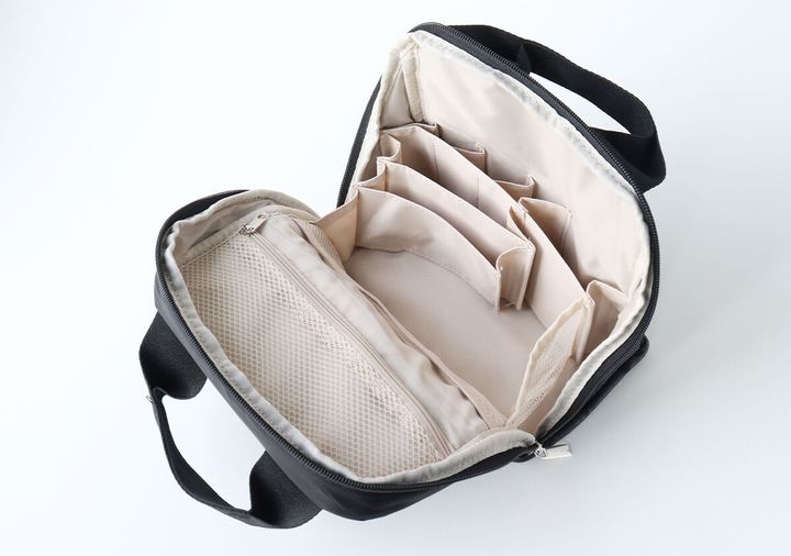 BRILMY [ブリルミー] 中身が見えて時短がかなうズボラに優しいスタンドポーチ