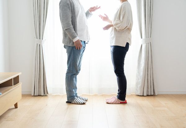 ご主人には釘を刺し、自分の現状や希望を伝えてみること