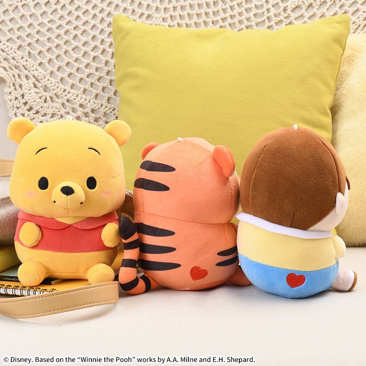 『くまのプーさん』 ぽちゃちま ぬいぐるみ