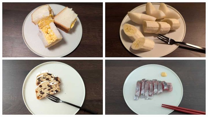 セリア お皿として使えるまな板 使用例