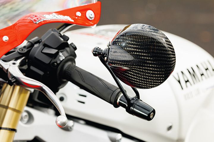 XSR900GPにも最適！ブルーミラー採用の新型カーボンバーエンドミラー取付レポート
