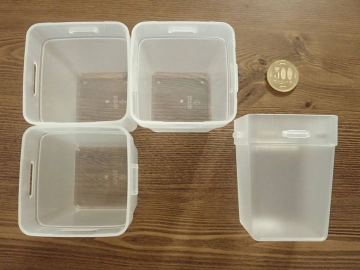 DAISO(ダイソー)：くつした整理カップS4P