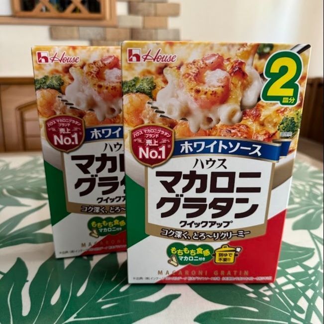 ハウス マカロニグラタン クイックアップ2皿 80G