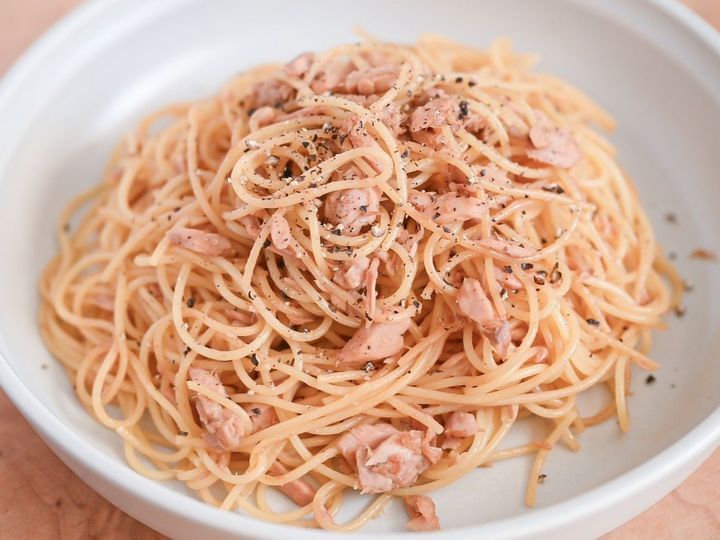 ぱぱっと作れる！ツナ缶パスタ