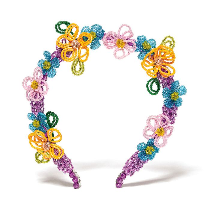 ビーズカチューシャ