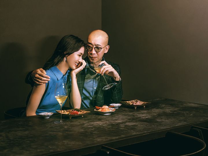 ひょうろくと女性