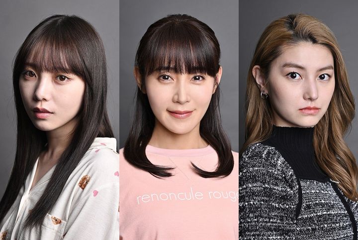 日曜劇場『リブート』、（左から）与田祐希、山口紗弥加、上野鈴華 （C）TBS width=