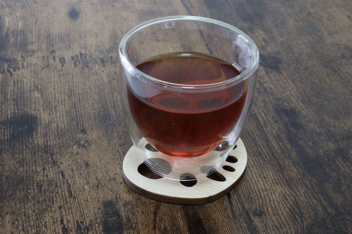 ひのきレンコンコースター 使用例