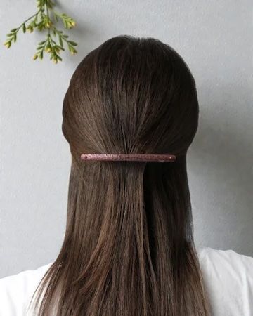 京都の伝統技「錺金具」から生まれた銅製バレッタ発売。4つの表情で気分をデザイン