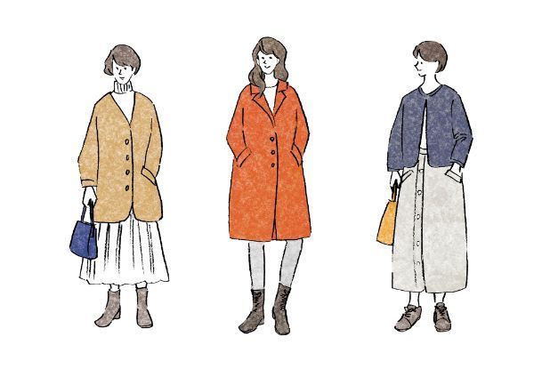 骨格ウェーブの人に似合う冬服のアイテム