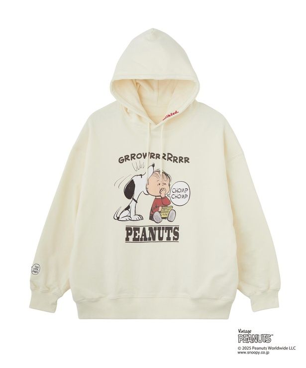 「MILKFED. × PEANUTS HOODIE(オフホワイト)」(1万2100円)