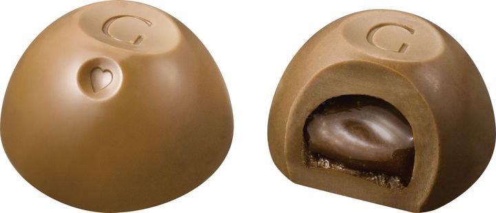 「G ショコラ／ミルクチョコレート 塩キャラメルガナッシュ」