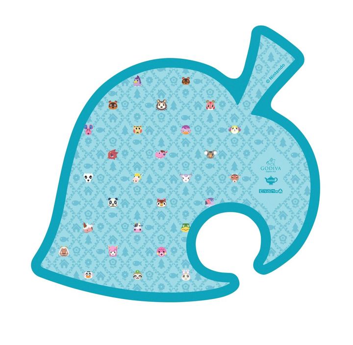 「ゴディバ meets どうぶつの森 アソートメント/Pink 6粒入 ティーマットセット」3240円